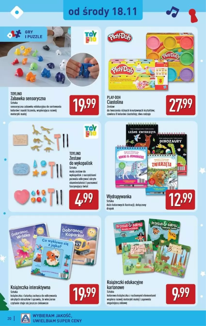 Gazetka promocyjna Aldi - Katalog zabawkowy - ważna 31.10 do 31.10.2026 - strona 20 - produkty: Fa, Obraz, Play-Doh, Tera, Zabawka