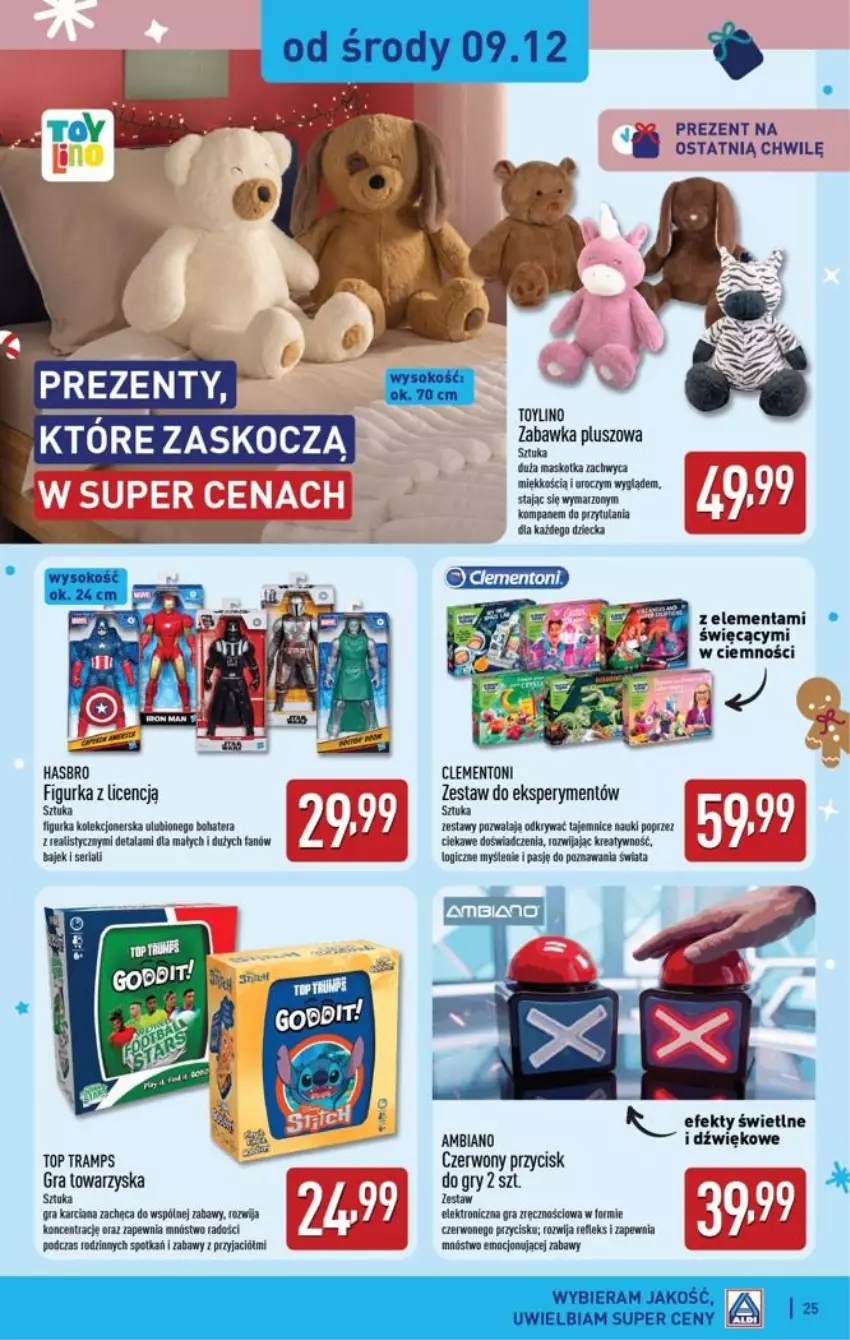 Gazetka promocyjna Aldi - Katalog zabawkowy - ważna 31.10 do 31.10.2026 - strona 25 - produkty: Fa, Gra, Gry, Hasbro, Ser, Tera, Top
