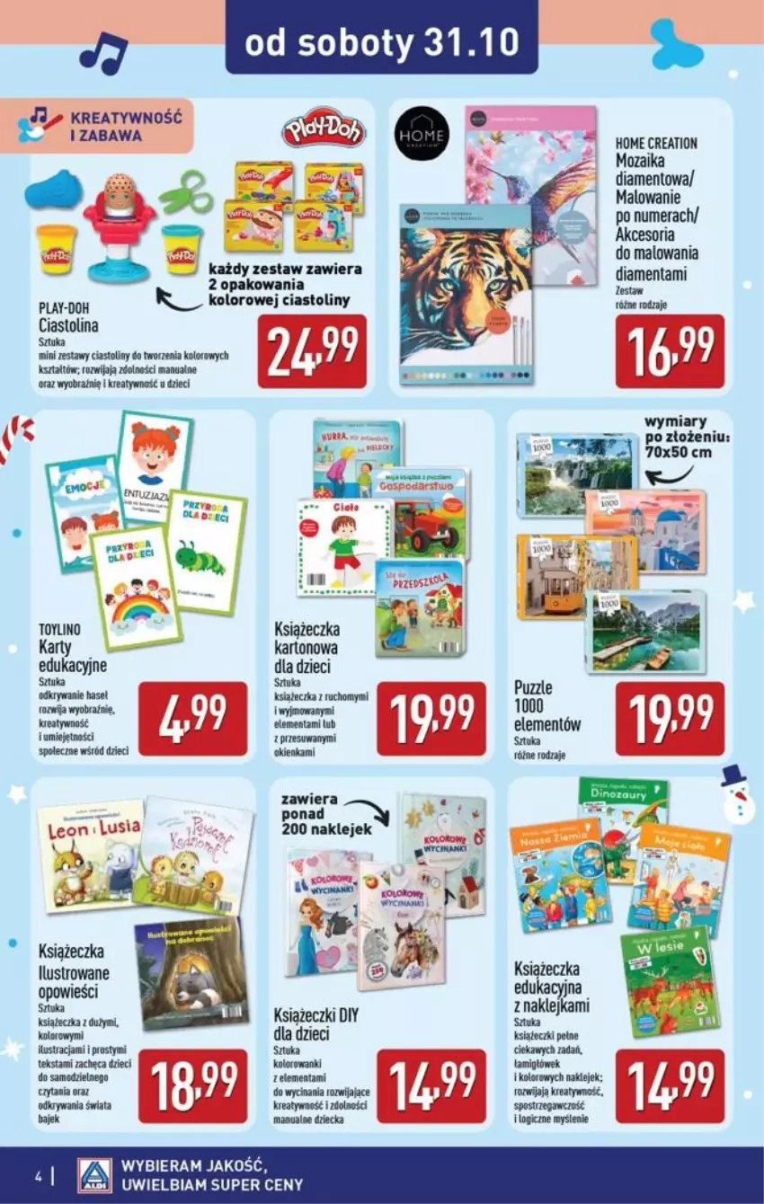 Gazetka promocyjna Aldi - Katalog zabawkowy - ważna 31.10 do 31.10.2026 - strona 4 - produkty: Dzieci, Klej, Leon, Lustro, Play-Doh