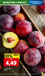 Gazetka promocyjna Lidl - GAZETKA - Gazetka - ważna od 29.07 do 29.07.2023 - strona 25 - produkty: Warzywa, Warzywa i owoce, Brzoskwinie, Owoce