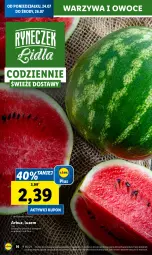 Gazetka promocyjna Lidl - GAZETKA - Gazetka - ważna od 29.07 do 29.07.2023 - strona 26 - produkty: Warzywa, Warzywa i owoce, Owoce, Arbuz