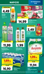 Gazetka promocyjna Lidl - GAZETKA - Gazetka - ważna od 29.07 do 29.07.2023 - strona 51 - produkty: Sok, Por, Mus, Gin, Inka, Borówka, Kawa, Napoje, Muszynianka, Woda, Napój, Magnez, Hortex, Fa