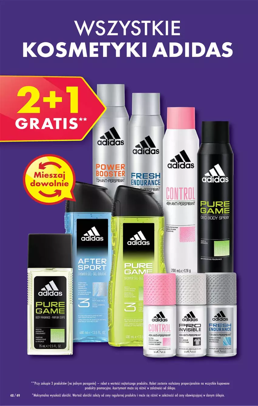 Gazetka promocyjna Biedronka - Gazetka - Biedronka.pl - ważna 20.12 do 24.12.2022 - strona 48 - produkty: Adidas, Body, Cars, Fa, Por, Ser, Sok