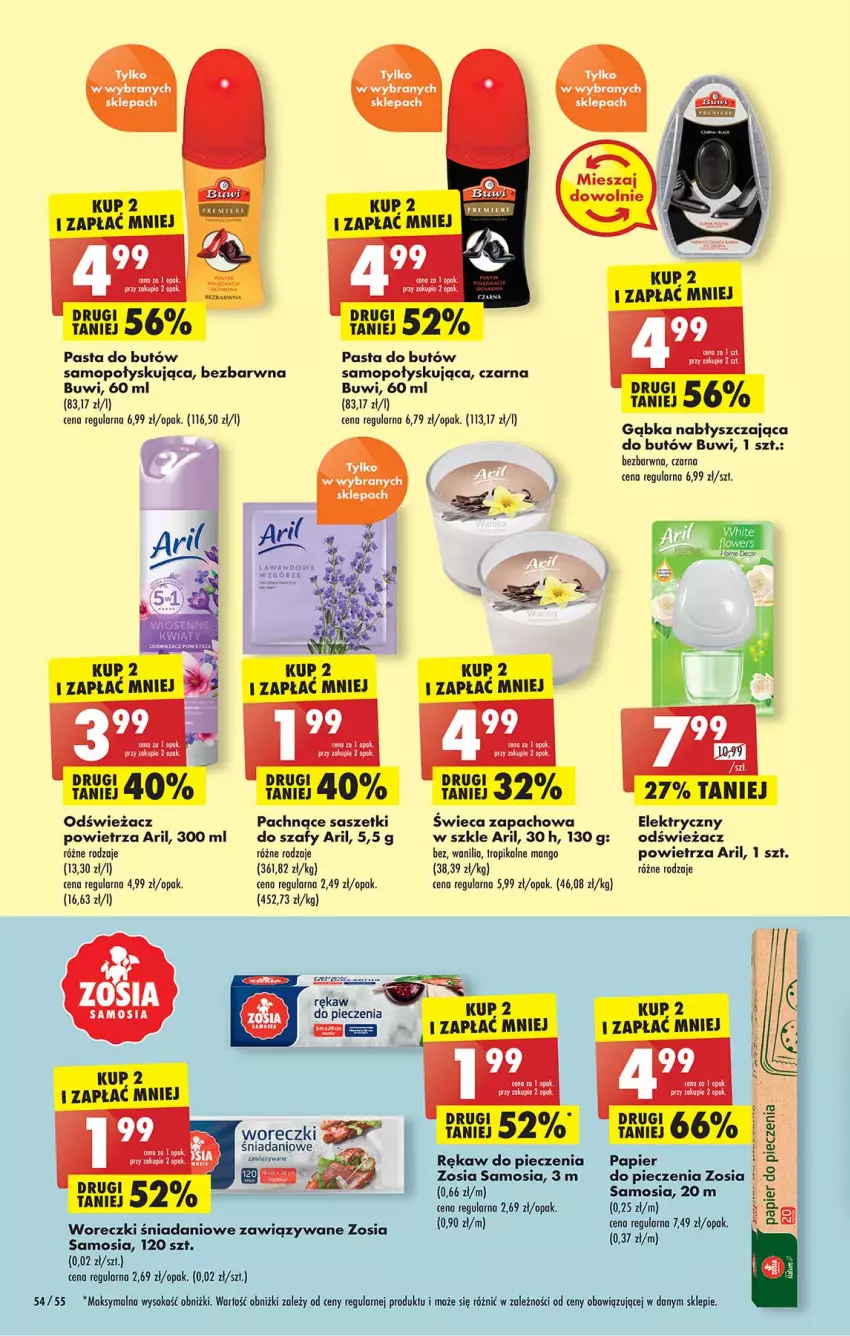 Gazetka promocyjna Biedronka - Gazetka - Biedronka.pl - ważna 20.12 do 24.12.2022 - strona 54 - produkty: Danio, Mango, Mop, Odświeżacz powietrza, Papier, Piec, Rękaw do pieczenia, Sok