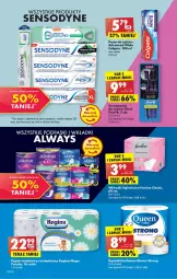Gazetka promocyjna Biedronka - Gazetka - Biedronka.pl - Gazetka - ważna od 24.12 do 24.12.2022 - strona 52 - produkty: Szczoteczka do zębów, Pasta do zębów, Lack, Podpaski, Colgate, Wkładki, Sensodyne, Szczoteczka, LG, Fa