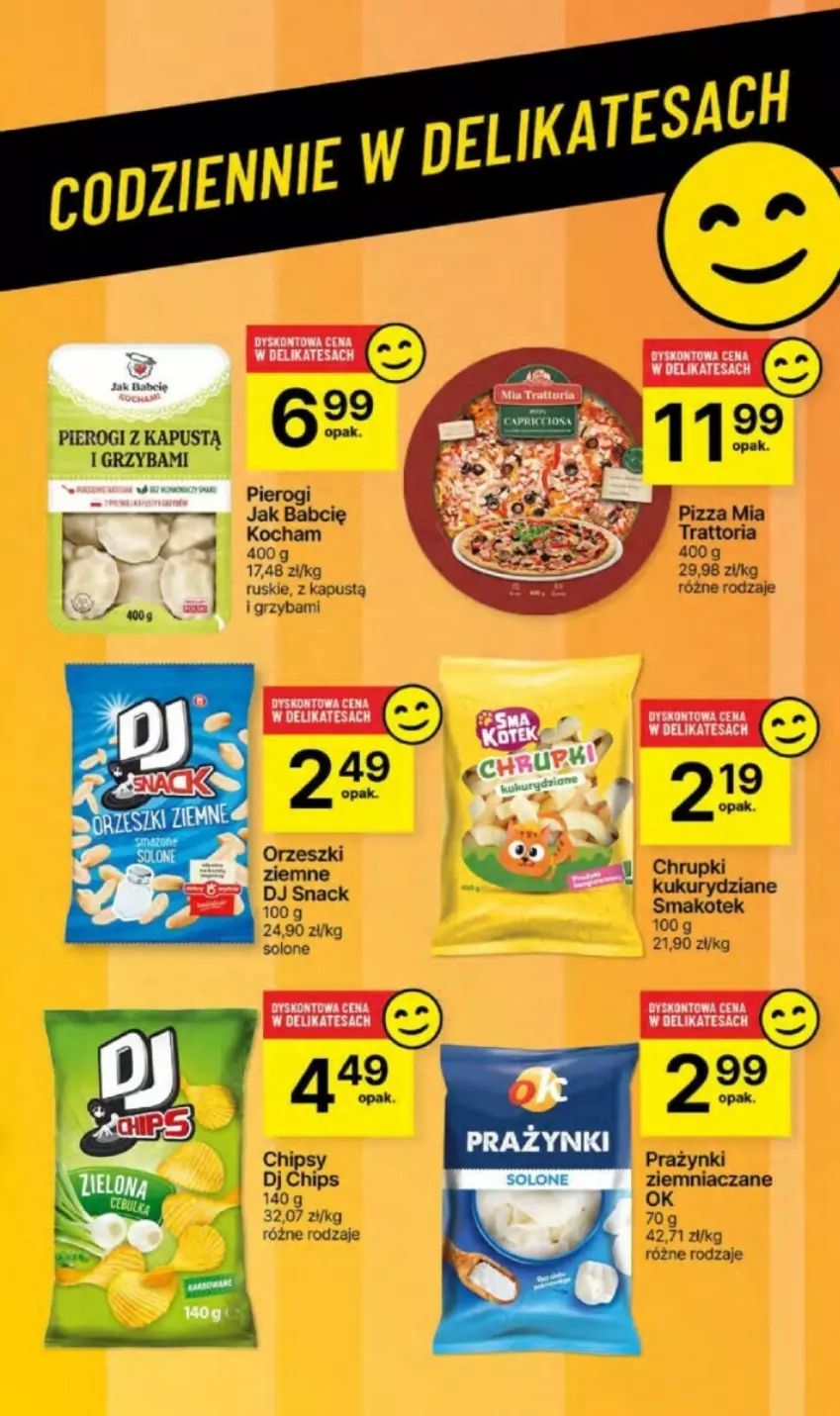 Gazetka promocyjna Delikatesy Centrum - ważna 02.05 do 08.05.2024 - strona 49 - produkty: Chipsy, Kapustą, Koc, Orzeszki