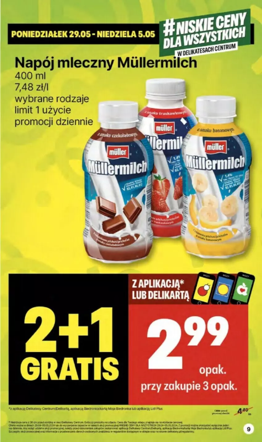 Gazetka promocyjna Delikatesy Centrum - ważna 02.05 do 08.05.2024 - strona 57 - produkty: LG, Napój, Napój mleczny, Rum