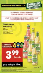 Gazetka promocyjna Delikatesy Centrum - Gazetka - ważna od 08.05 do 08.05.2024 - strona 55 - produkty: Ser, Rum, Somersby, Napój