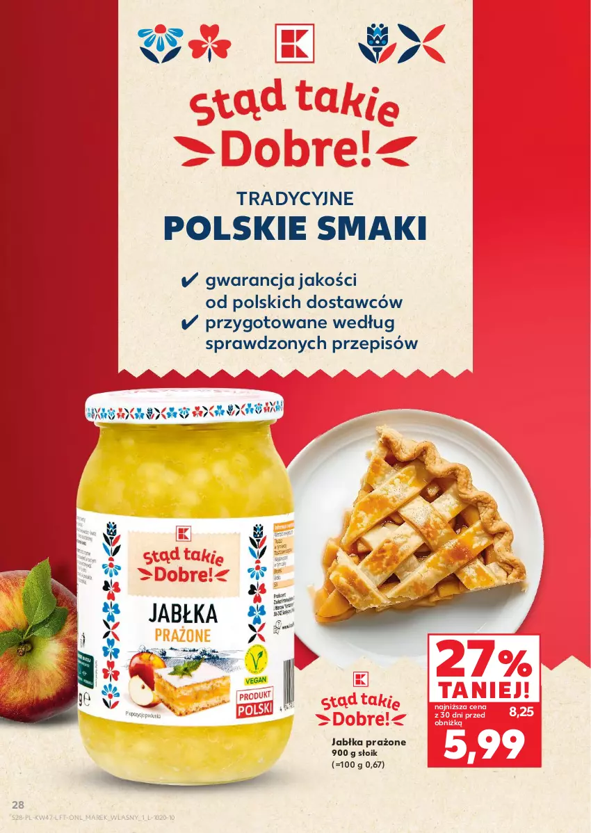 Gazetka promocyjna Kaufland - Gazetka tygodnia - ważna 20.11 do 26.11.2025 - strona 28 - produkty: Jabłka, Jabłka prażone