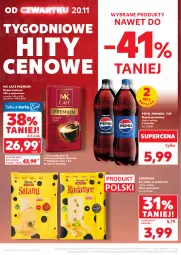 Gazetka promocyjna Kaufland - Gazetka tygodnia - Gazetka - ważna od 26.11 do 26.11.2025 - strona 2 - produkty: Sok, Ser, 7up, Mirinda, Kawa mielona, Kawa, Pepsi, Napój gazowany, Napój