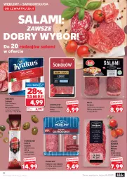 Gazetka promocyjna Kaufland - Gazetka tygodnia - Gazetka - ważna od 26.11 do 26.11.2025 - strona 32 - produkty: Krakus, Sok, Salami, Sokołów, Bell, Tera, Morliny