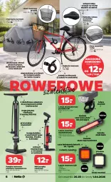 Gazetka promocyjna Netto - Od Czwartku - Gazetka - ważna od 01.04 do 01.04.2026 - strona 6 - produkty: Szal, Kosz, Materac, Tera, Pompka, Rower, Kosz rowerowy, Pokrowiec, Lampa, Akumulator