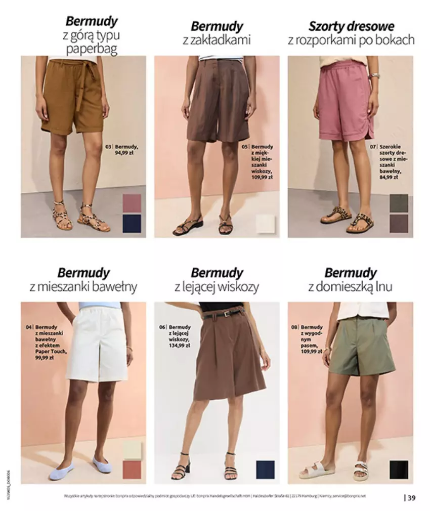 Gazetka promocyjna Bonprix - NIE MASZ W CZYM SIĘ OPALAĆ? - ważna 18.05 do 15.06.2026 - strona 41 - produkty: Bermudy, Dres, Koc, Orka, Por, Szorty