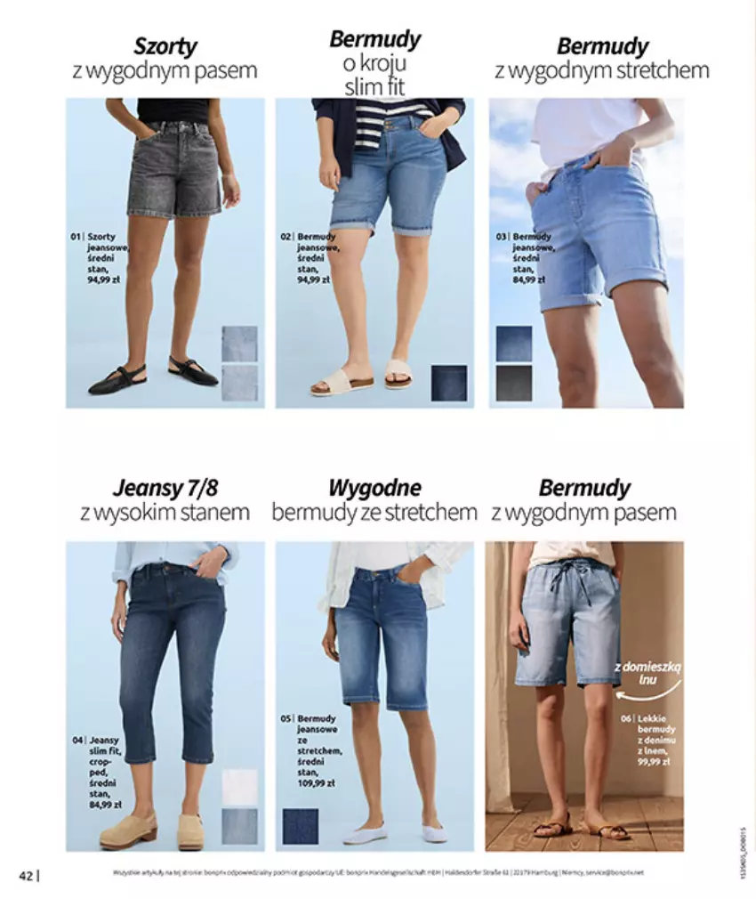 Gazetka promocyjna Bonprix - NIE MASZ W CZYM SIĘ OPALAĆ? - ważna 18.05 do 15.06.2026 - strona 44 - produkty: Bermudy, Sok, Szorty