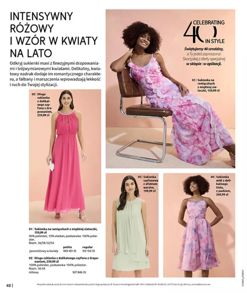 Gazetka promocyjna Bonprix - NIE MASZ W CZYM SIĘ OPALAĆ? - ważna 18.05 do 15.06.2026 - strona 50 - produkty: Fa, Gra, Mars, Sukienka