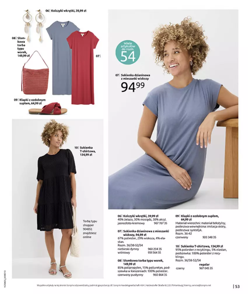 Gazetka promocyjna Bonprix - NIE MASZ W CZYM SIĘ OPALAĆ? - ważna 18.05 do 15.06.2026 - strona 55 - produkty: Kolczyki, Por, Torba