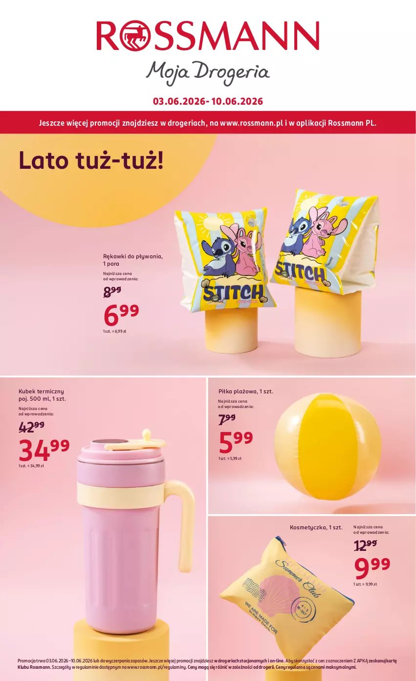 Gazetka promocyjna Rossmann - Gazetka promocyjna Rossmanna - ważna 03.06 do 10.06.2026 - strona 8 - produkty: Kosmetyczka, Kubek, Kubek termiczny