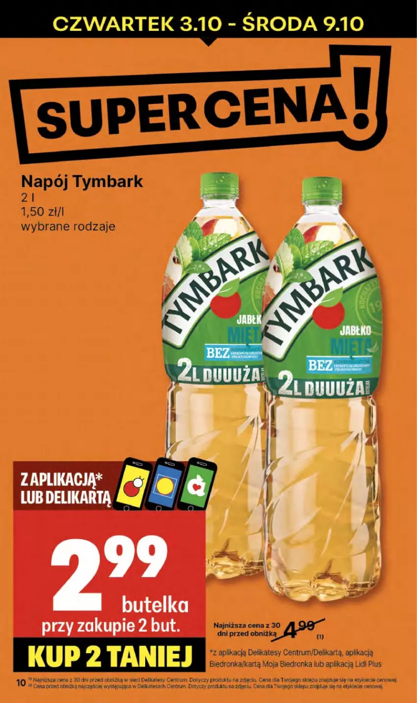 Gazetka promocyjna Delikatesy Centrum - NOWA GAZETKA Delikatesy Centrum od 3 października! 3-9.10.2024 - ważna 03.10 do 09.10.2024 - strona 10 - produkty: Napój, Rum, Tymbark