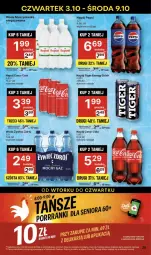 Gazetka promocyjna Delikatesy Centrum - NOWA GAZETKA Delikatesy Centrum od 3 października! 3-9.10.2024 - Gazetka - ważna od 09.10 do 09.10.2024 - strona 29 - produkty: Coca-Cola, Tiger, Napój