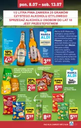 Gazetka promocyjna Aldi - Pełna oferta - Gazetka - ważna od 13.07 do 13.07.2024 - strona 17 - produkty: Piwa, Piwo, Gra, BIC, Chipsy, Precle, Krakersy, Mecze