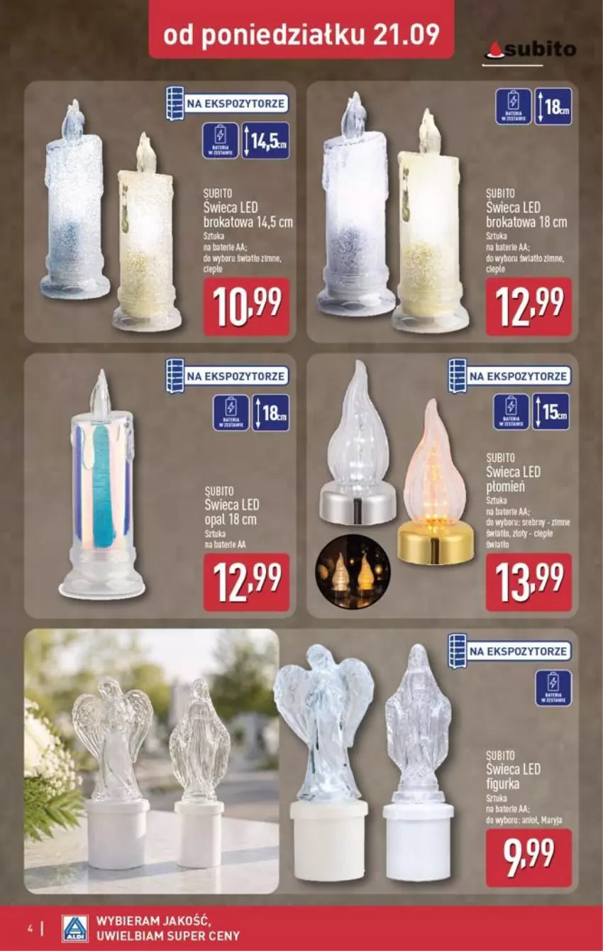 Gazetka promocyjna Aldi - Znicze i stroiki - ważna 21.09 do 21.09.2026 - strona 4
