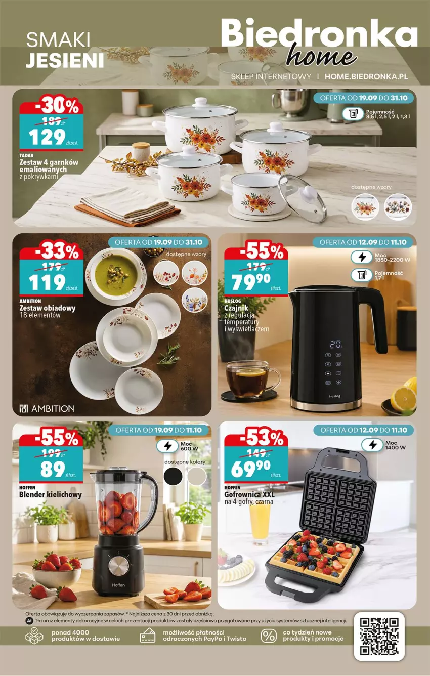 Gazetka promocyjna Biedronka - Okazje Tygodnia - ważna 19.09 do 03.10.2026 - strona 41 - produkty: Ambition, Blender