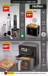 Gazetka promocyjna Biedronka - Okazje Tygodnia - Gazetka - ważna od 03.10 do 03.10.2026 - strona 14 - produkty: Gra, Blender ręczny, Blender, Pojemnik, Toster, Fa