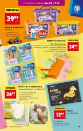 Gazetka promocyjna Biedronka - Okazje Tygodnia - Gazetka - ważna od 03.10 do 03.10.2026 - strona 29 - produkty: Noż, Gra, Nożyczki, Rama, Klej, Obraz, Pompony