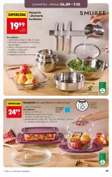 Gazetka promocyjna Biedronka - Okazje Tygodnia - Gazetka - ważna od 03.10 do 03.10.2026 - strona 33 - produkty: Noż, Dzbanek, Durszlak, Tarta, Keksówka, Sitko, Miska, Listwa