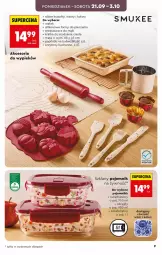 Gazetka promocyjna Biedronka - Okazje Tygodnia - Gazetka - ważna od 03.10 do 03.10.2026 - strona 9 - produkty: Piec, Przybory kuchenne, Pojemnik, Babeczki