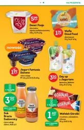Gazetka promocyjna Żabka - Gazetka - ważna od 30.12 do 30.12.2021 - strona 35 - produkty: Sok, Ser, Danone, Jogurt, Chia, Wafelek, Wafle, Fanta, Deser, Góralki, Fa