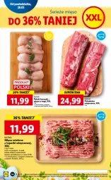 Gazetka promocyjna Lidl - GAZETKA - Gazetka - ważna od 30.03 do 30.03.2022 - strona 14 - produkty: Kurczak, Mięso mielone, Mięso mielone z łopatki wieprzowej, Top, Por, Olej, Mięso
