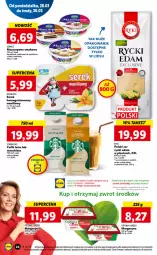 Gazetka promocyjna Lidl - GAZETKA - Gazetka - ważna od 30.03 do 30.03.2022 - strona 24 - produkty: Rycki Edam, Ser, Chia, Rolmlecz, Serek homogenizowany, Serek, Optima, Edam, Fa