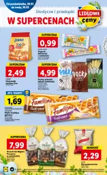 Gazetka promocyjna Lidl - GAZETKA - Gazetka - ważna od 30.03 do 30.03.2022 - strona 42 - produkty: Ryż, Cukier, Jutrzenka, Tran, Wafle, Herbatniki, Fa