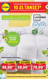 Gazetka promocyjna Lidl - GAZETKA - Gazetka - ważna od 30.03 do 30.03.2022 - strona 64 - produkty: Kołdra