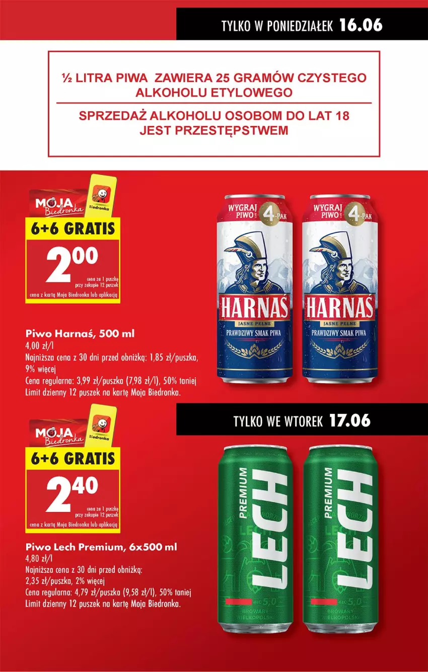 Gazetka promocyjna Biedronka - Od Poniedziałku - ważna 16.06 do 21.06.2025 - strona 13 - produkty: Gra