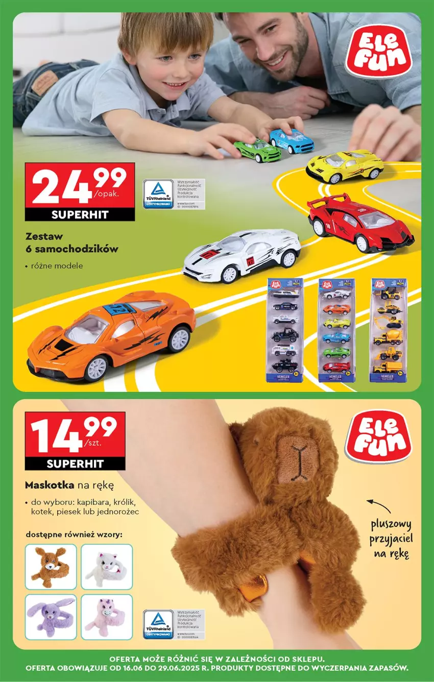 Gazetka promocyjna Biedronka - Od Poniedziałku - ważna 16.06 do 21.06.2025 - strona 73 - produkty: Chodzik, Fa, Jednorożec, Kotek, Królik