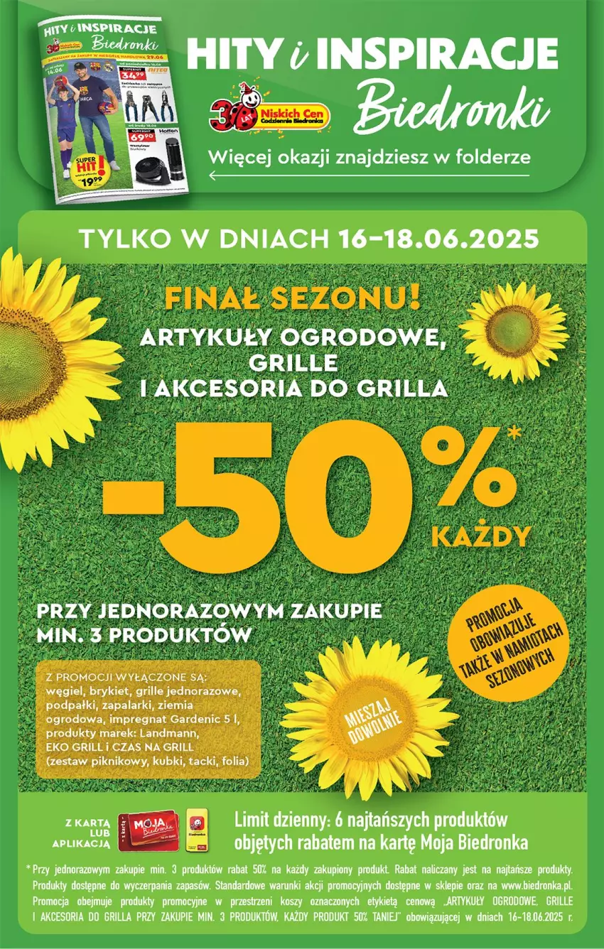 Gazetka promocyjna Biedronka - Od Poniedziałku - ważna 16.06 do 21.06.2025 - strona 74 - produkty: Grill, Kosz