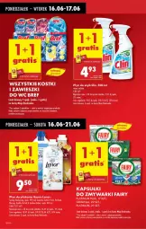 Gazetka promocyjna Biedronka - Od Poniedziałku - Gazetka - ważna od 21.06 do 21.06.2025 - strona 16 - produkty: Por, Gin, Gra, Zawieszki, Clin, Fairy, Zmywarki, Płyn do szyb, Fa