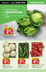 Gazetka promocyjna Biedronka - Od Poniedziałku - Gazetka - ważna od 21.06 do 21.06.2025 - strona 18 - produkty: Kalafior, Ogórek, Grunt, Pomidory, K2
