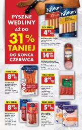 Gazetka promocyjna Biedronka - Od Poniedziałku - Gazetka - ważna od 21.06 do 21.06.2025 - strona 32 - produkty: Kurczak, Krakus, Salami, Bell, Kiełbasa krakowska, Parówki, Tera, Tarczyński, Frankfurterki, Kiełbasa