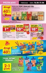 Gazetka promocyjna Biedronka - Od Poniedziałku - Gazetka - ważna od 21.06 do 21.06.2025 - strona 49 - produkty: Pistacje, Corn flakes, Top, Ser, Lajkonik, Por, Gra, Orzeszki, Tera, Mola, Baton, Danio, Deser, Orzeszki ziemne
