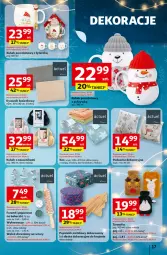 Gazetka promocyjna Auchan - Święta jak babcię kocham Hipermarket - Gazetka - ważna od 03.12 do 03.12.2025 - strona 17 - produkty: Por, Koc, Papier, Dywanik łazienkowy, Dywanik, Poduszka dekoracyjna, Pojemnik, Wałek, Foremki, Kubek, Poduszka, Babeczki, Dywan