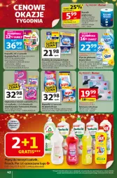 Gazetka promocyjna Auchan - Święta jak babcię kocham Hipermarket - Gazetka - ważna od 03.12 do 03.12.2025 - strona 42 - produkty: Ludwik, Frosch, Sól, Pur, Gra, Papier, Finish, Proszek do prania, Persil, Odplamiacz, Silan, Płyn do płukania, Rękawice, Ręcznik, Chusteczki, Vanish, Produkty do zmywarek, Bryza, Fa
