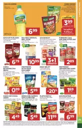 Gazetka promocyjna Stokrotka - Supermarket - Gazetka - ważna od 31.07 do 31.07.2024 - strona 23 - produkty: Majonez, Ketchup, Kujawski, Sos, Gin, Gry, Gra, Kucharek, Dżem, Melvit, Mąka, Cenos, Pudliszki, Kamis, Kasza, Olej, Pomidory, Przyprawa do potraw, Kasza gryczana, Nestlé, Knorr, HP