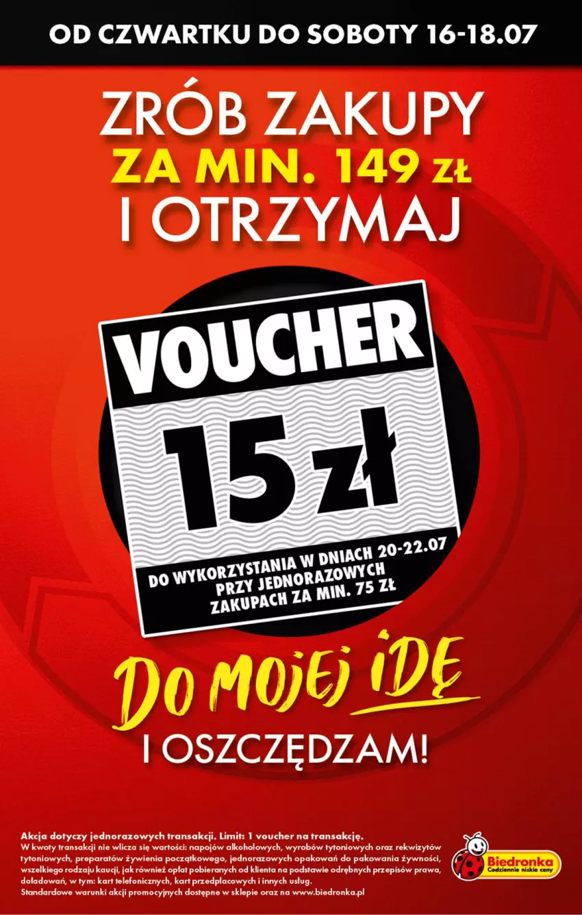 Gazetka promocyjna Biedronka - Tani Weekend - ważna 17.07 do 18.07.2026 - strona 4 - produkty: Telefon, Tran