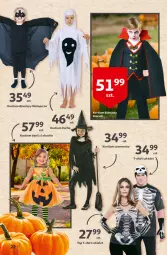 Gazetka promocyjna Auchan - Hiperoszczędzanie z kartą Skarbonka Hipermarkety - Gazetka - ważna od 13.10 do 13.10.2021 - strona 22 - produkty: Top, Kostium, T-shirt, Dzieci