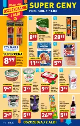 Gazetka promocyjna Aldi - Pełny katalog - Gazetka - ważna od 11.03 do 11.03.2023 - strona 18 - produkty: Piec, Mięso mielone, Ser, Por, Piątnica, Beko, Brit, Jogurt, Optima Cardio, Wieprzowina, Dżem, Serek, Optima, Margaryna, Pieczarka, Mola, Bakoma, Morliny, Syrop, Toffifee, Marmolada, Kabanos, Twój Smak, Piekarnik, Gala, Kiełbasa, Mięso