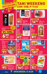 Gazetka promocyjna Aldi - Pełny katalog - Gazetka - ważna od 11.03 do 11.03.2023 - strona 22 - produkty: Kurczak, All Seasons, Sos, Krokiety, Kiełbaski śląskie, Kiełbasa szynkowa, Mięsne specjały, Paluszki rybne, Golden Seafood, Burger, Kapustą, Frytki, Kiełbasa