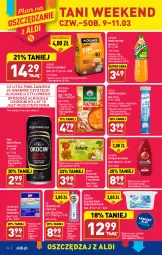 Gazetka promocyjna Aldi - Pełny katalog - Gazetka - ważna od 11.03 do 11.03.2023 - strona 24 - produkty: Piwa, Piwo, Calcium, Mus, Koc, Gra, Cif, Tablet, Kawa, Chusteczki kosmetyczne, Mleczko, Schauma, Tabletki musujące, Chusteczki, Putzmeister, Przysnacki, Tymbark, Szampon, Kapsułki do prania, Okocim, Napój, Magnez